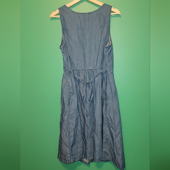 Disney Cats Denim Button-down dress - Size Small - Picture 5 of 6